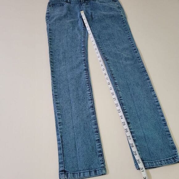 Forever 21 Women's Blue Skinny Denim Jeans - Picture 6 of 11